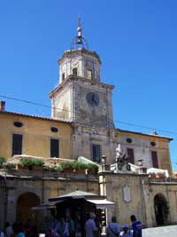 Piazza di Orbetello, in Maremma